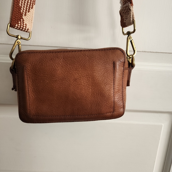 Madewell Tan Leather Crossbody Bag - Picture 6 of 6